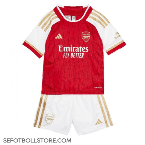 Arsenal Replika babykläder Hemmaställ Barn 2023-24 Kortärmad (+ korta byxor)